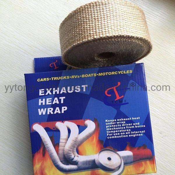 Heavy Duty Exhaust Heat Wrap 10meters Inc 10 Zip Ties