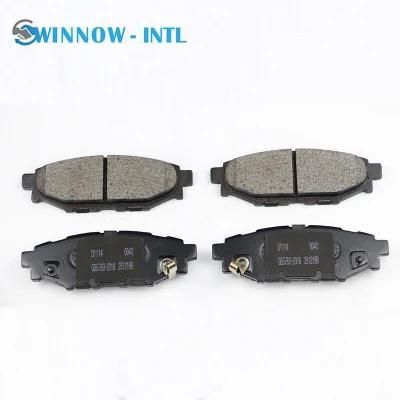 Hot Sale D1114 26696-AG010 Brake Pads for Subaru