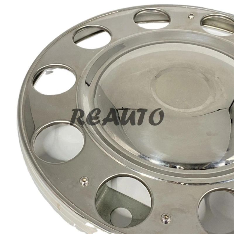 High Quality Universal Stainless Steel Wheel Rim Cover /Trim Cover for Heavy Duty Truck Spare Parts