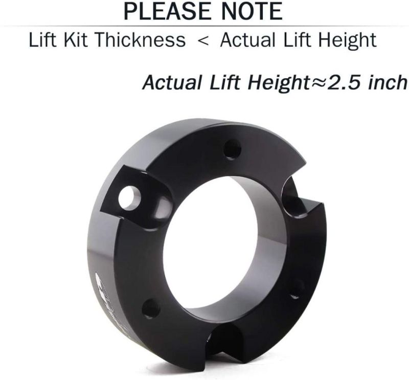 2.5 Inch Front Lift Kit with Strut Spacers Leveling Kit 2WD 4WD