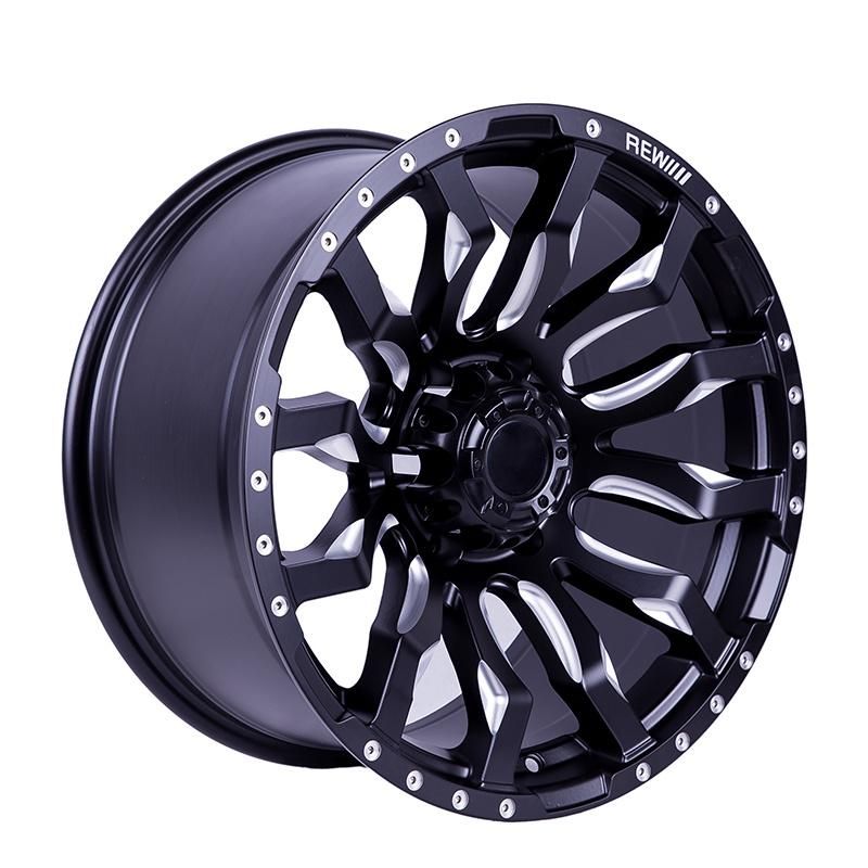 New Fancy Rivets Style off Road 4X4 Alloy Wheels Rims