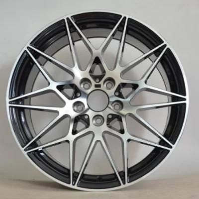 Sj Aluminum Alloy Wheel 18X8.5 18*9.5 19*8.5 19*9.5 5X120 Black Machine Face Passenger Car Wheels for BMW Car Rims