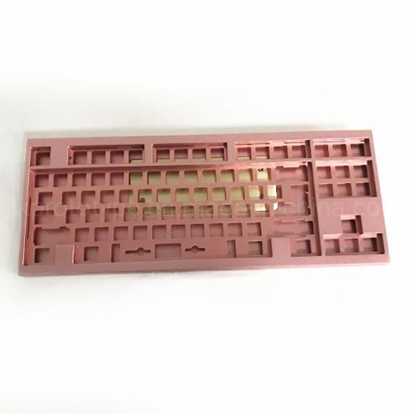 CNC Milling/Machining Part Small Grain Sandblasting Anodize Keyboard Case/Shell/Enclosure Part