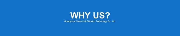 F9 White Color Pocket Filter Material Clean-Link manufacturer