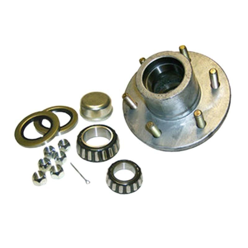 5x4.5 Idler Hubs with 3500# Bearing Kits Replace Trailer Axle fit Dexter ALKO