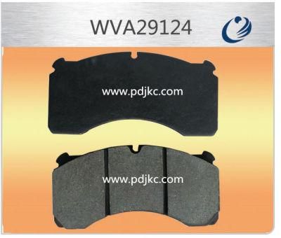 Wva29124 High Quality Bus Truck Brake Pads