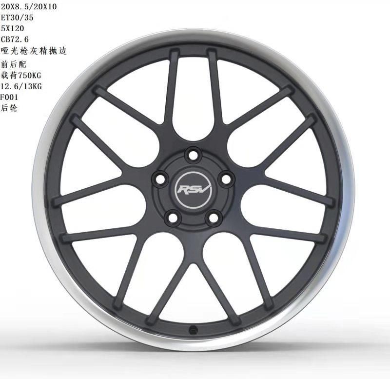Forged Wholesale Alloy Aluminum Rims