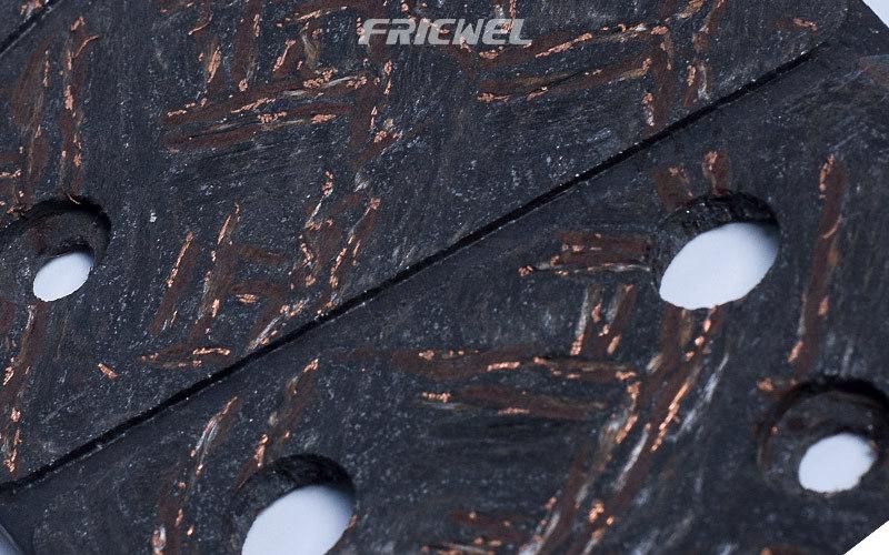 Frcwel Automatic Best Material Wear-Resisting High-Copper Clutch Facing