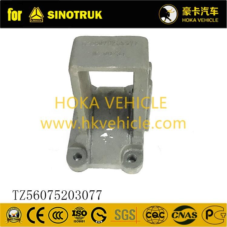 Original Sinotruk HOWO Truck Spare Parts Rear Spring Leaf Bracket Tz56075203077