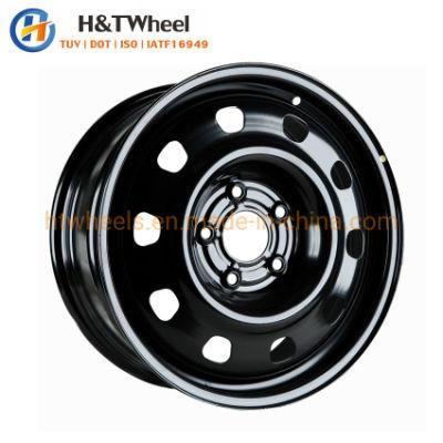 H&T Wheel 785A02 17 Inch 17X7.0 PCD 5X120 Steel Wheels for Passenger Car