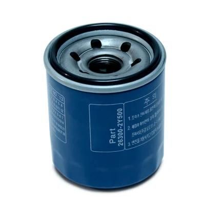 High Quality Factory Cheap Price Korean Car Engine Oil Filter 26300-2y500 Air Filter Furl Filter