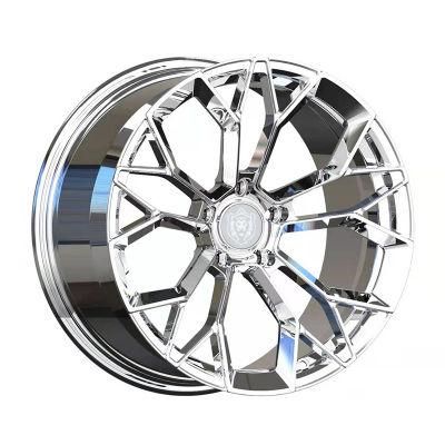 Manufacturers Forged Wheel 19inch Silver Chrom Rims for Sale