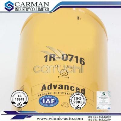 Oil Filter Replacement 1r0716 for Construction Machinery, for Auto Parts