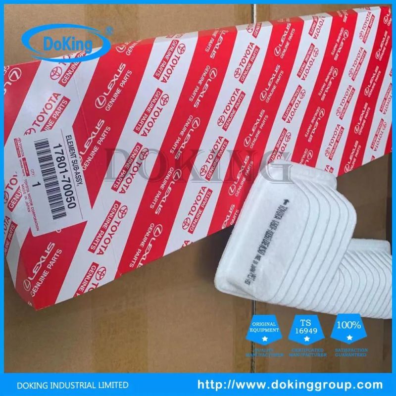 China Supplier Car Air Filter for Toyota 17801-28010