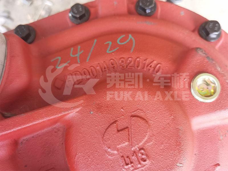 Hdz300 Middle Axle Main Reducer Assembly for Shacman Delong X3000 M3000 Truck Spare Parts Dcz163319324001