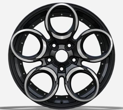 T6061 5hole PCD 130 Aluminum Mag Customized Sport Car Rim for Customization Wheels