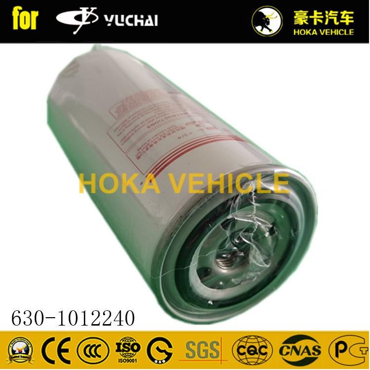 Original Yuchai Engine Spare Parts Oil Filter 630-1012240 for Heavy Duty Truck