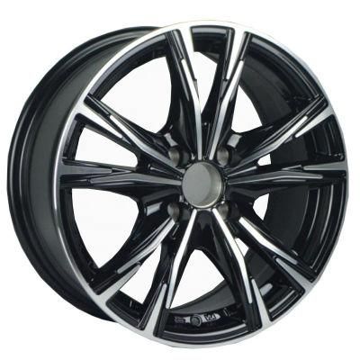 Black Machined Aluminum Rims 15 Inch 4X100 Alloy Wheels