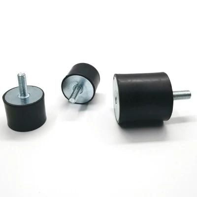 Ve Type Rubber Shock Absorber, Two Internal Thread Cylindrical Shock Absorber