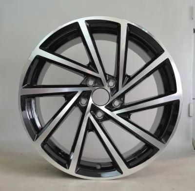 Manufacturer Concave 18 Inch 5 Hole Black Finish Passenger Car Wheel Alloy Wheels China Rims