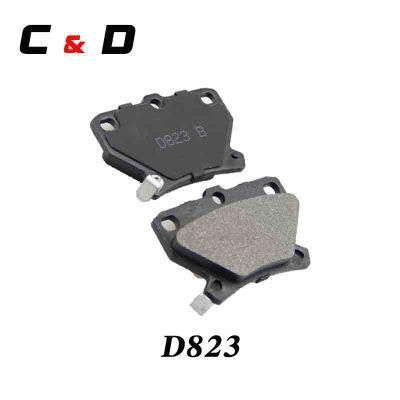 Good Performance Auto Parts D823 Brake Pads for Japanese Car