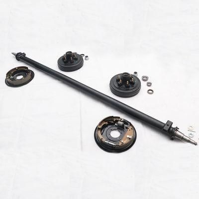 9 Inch Mechanical Drum Braked Axle 750-1200kg for Trailer Accessories