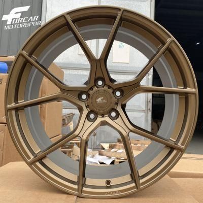 A356 T6061 Forcar Motorsport Flow Form Forged Stagger Car Alloy Wheels