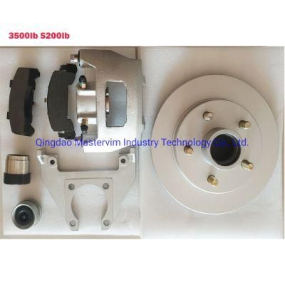8in 10in 12in 13.1in Vented Hydraulic Trailer Disc Brakes Parts System Kit