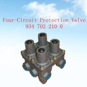 OEM No. 9347022100 Daf Four-Circuit Protection Valve