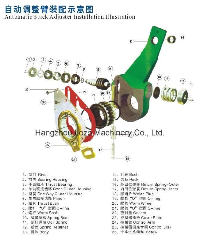 Automatic Slack Adjuster with OEM Standard for America Market (40010211)