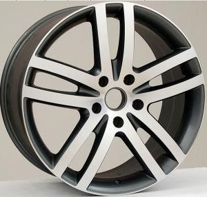 F9866 Wheel Silver Machine Face Car Alloy Wheel Rims for Audi