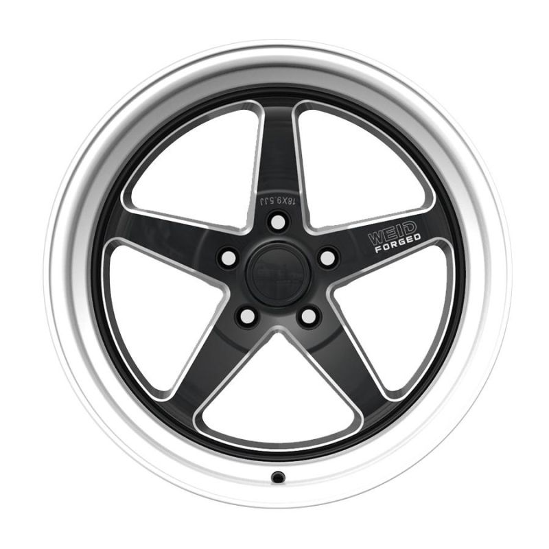 Am 18*10.5 Thai Truck Wheel Black Milled