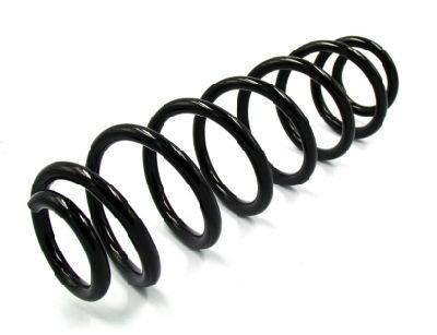 Rubber Compression Damper Curl Coil Spring for Highlander with Competitive Price
