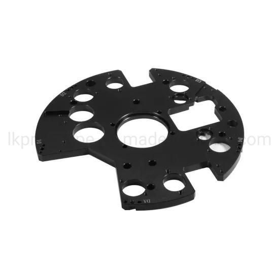 High Quality Custom Black-Powder Coated Aluminium Fabrication/5052/Sheet Metal Part Works