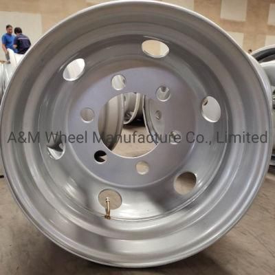 Am-Ss003 17.5*6.75 Inch Steel Truck Wheel