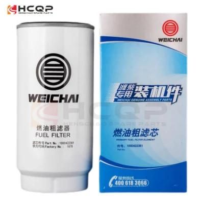 Weichai Diesel Engine Fuel Filter 1000422381, Fuel Filter Element