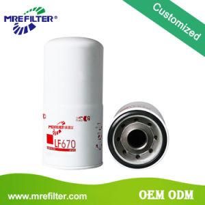 Auto Parts Trucks Oil Filter for Cummins Engine Lf670