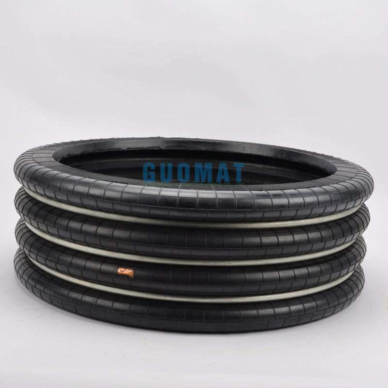 Industrial Convoluted Air Help Spring Natural Rubber Bellows Suspension Airbag