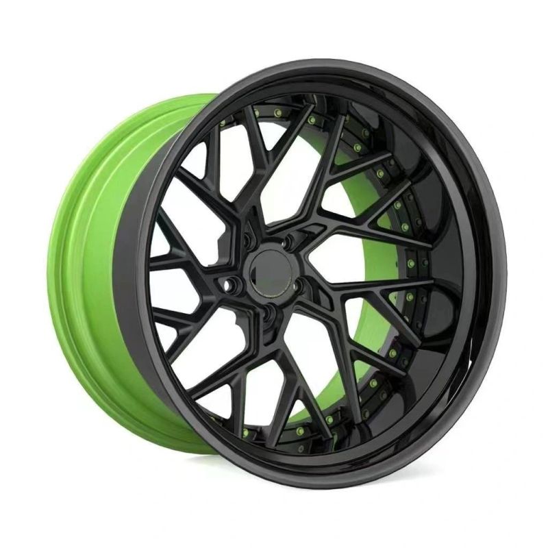 17-22 Inch Car Rims Aviation Aluminum Alloy 6061 Forged Alloy Car Wheels