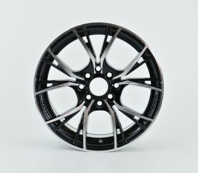Black Machine Face Alloy Wheels 15X7 Inch for Car
