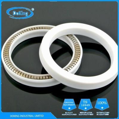 Rotary Shaft Seal Energized PTFE Seals V Type Spring Standard Size or Custom Size, Any Size PTFE Seal