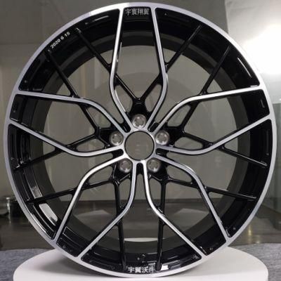 1 Piece Forged Aluminum Mag Rims Wheel with Customized Car Rim and Milling Engravings