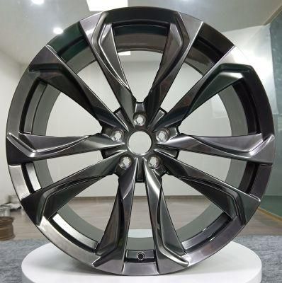 Wheels Forged Monoblock Wheel Rims Deep Dish Rims Sport Rim Aluminum Alloy American Racing Wheels with Hyper Black with 5/108 Ford