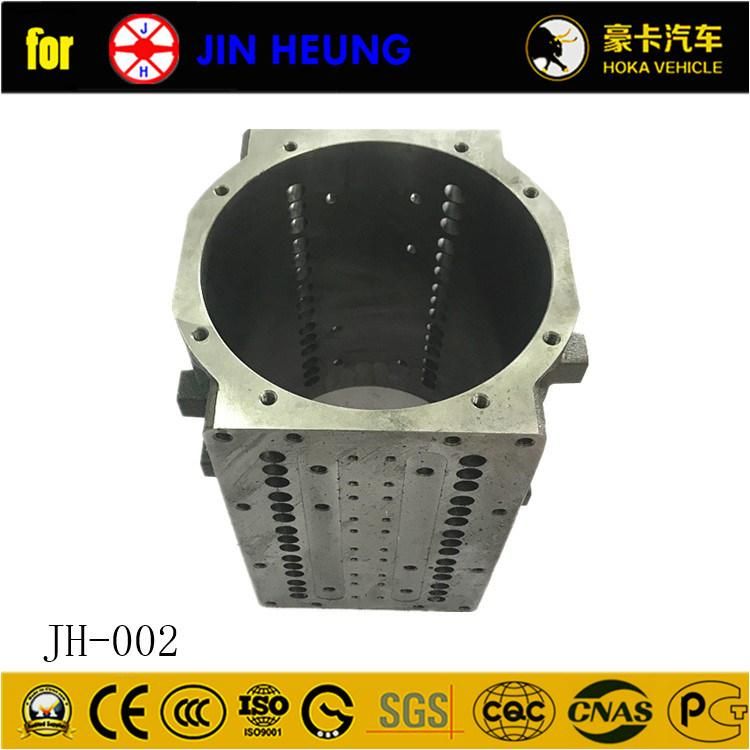 Original and Genuine Jin Heung Air Compressor Spare Parts Cylinder Block Jh-002 for Cement Tanker Trailer