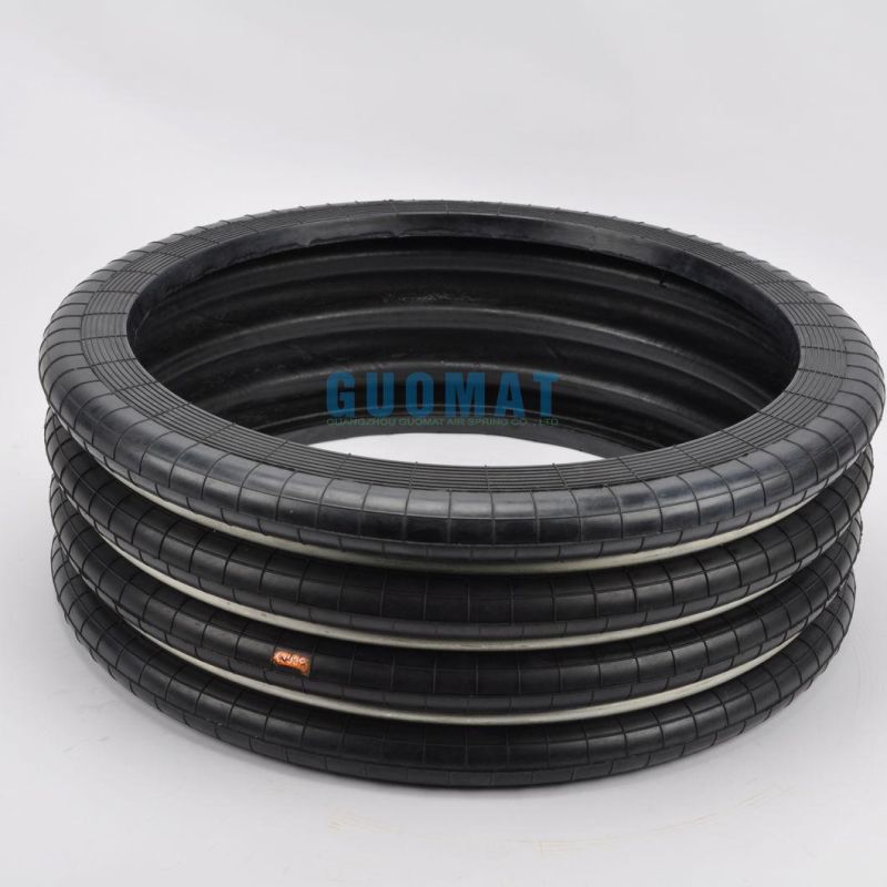 Industrial Convoluted Air Help Spring Natural Rubber Bellows Suspension Airbag