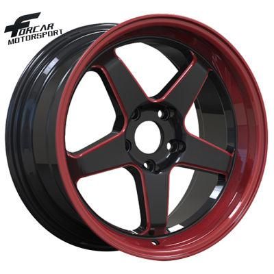 Deep Lip 17 Inch Front/Rear Racing Aftermarket Car Wheel Rims