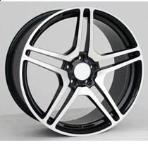 F9927 Wheels 20X8.5 5X114.3 Black Machine Face Car Alloy Wheel Rims for Benz