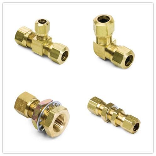 Brass Air Brake Tube Fitting Union with High Pressure