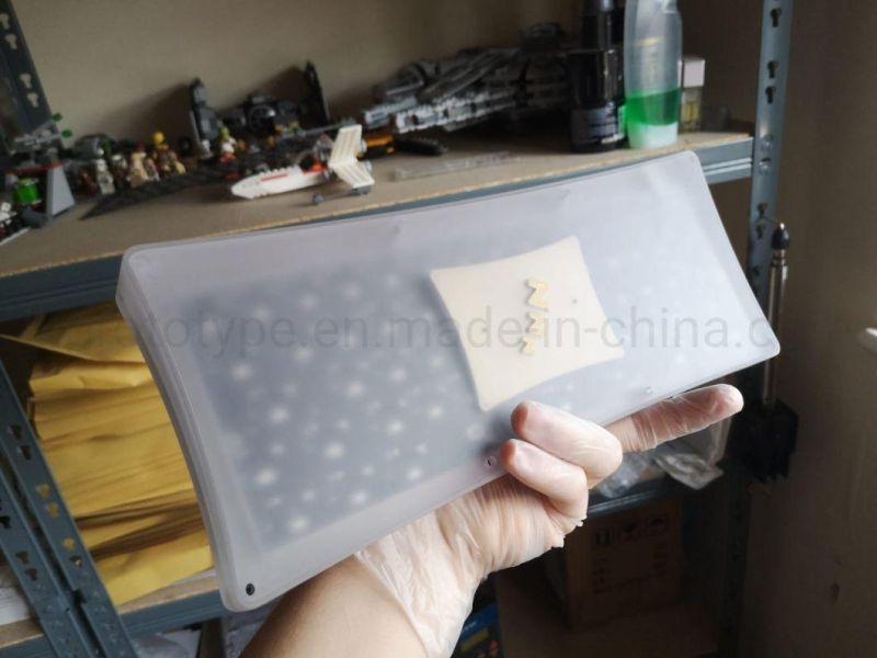 High Quality Rapid Prototype Plastic Keyboard Case CNC Machining Part