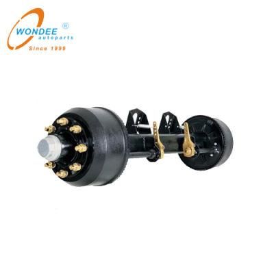 12t 14t 16t 18t BPW Germany Type Axle for Semi Trailer Vehicle Part